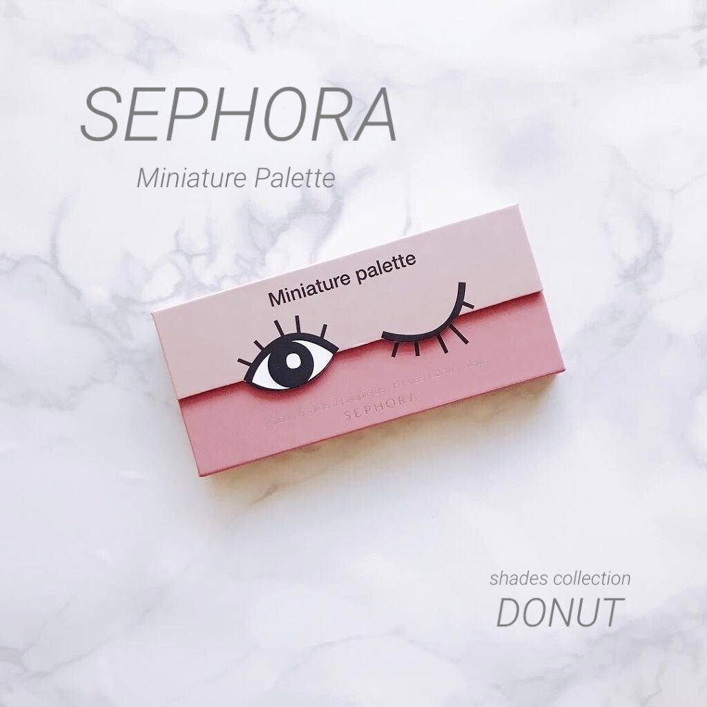 Miniature Palette/SEPHORA/アイシャドウパレットを使ったクチコミ(1枚目)