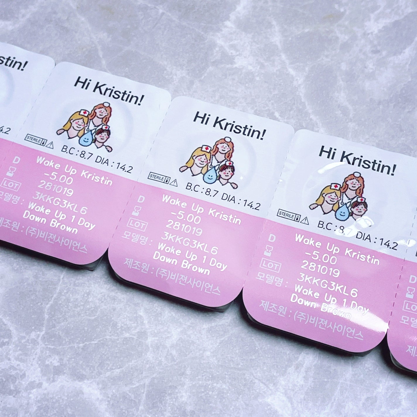 Wake Up Kristin/Hapa kristin/1ヶ月(1MONTH)カラコンを使ったクチコミ(6枚目)