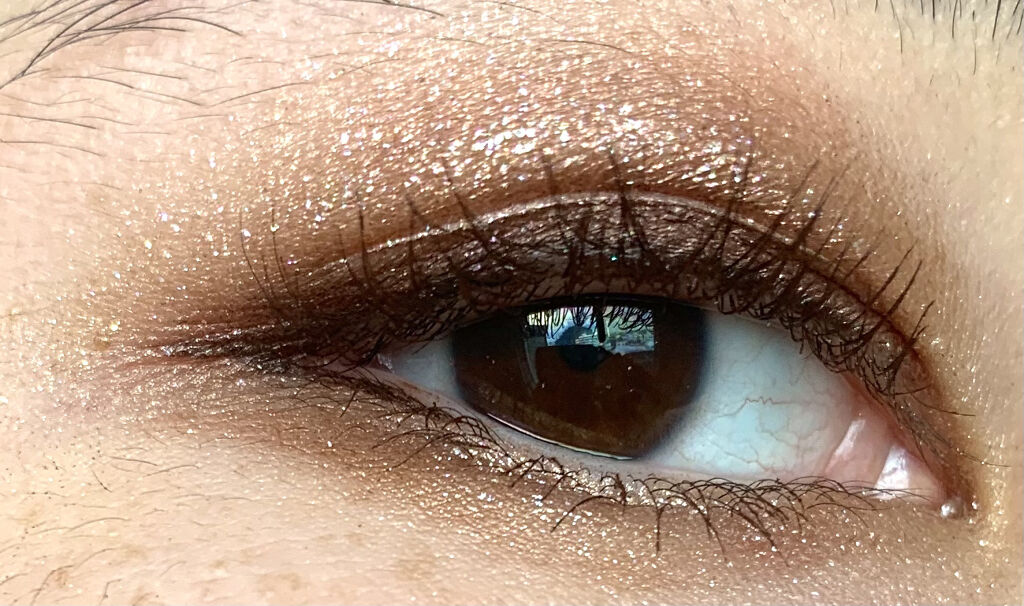 グリッタープリズム シャドウ/MISSHA/グリッターを使ったクチコミ（1枚目）