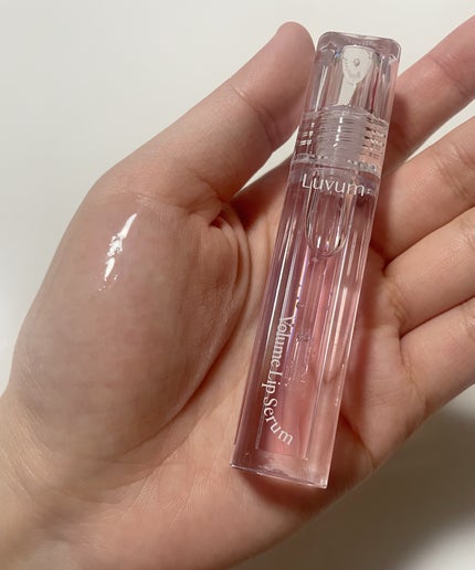 ラビューム ボリュームリップセラム/Luvum/リップグロスを使ったクチコミ(3枚目)