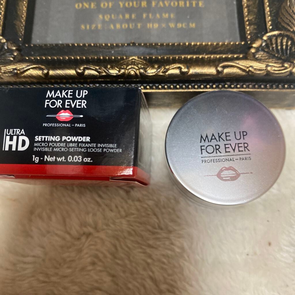 ウルトラ HD セッティングパウダー/MAKE UP FOR EVER/ルースパウダーを使ったクチコミ(1枚目)