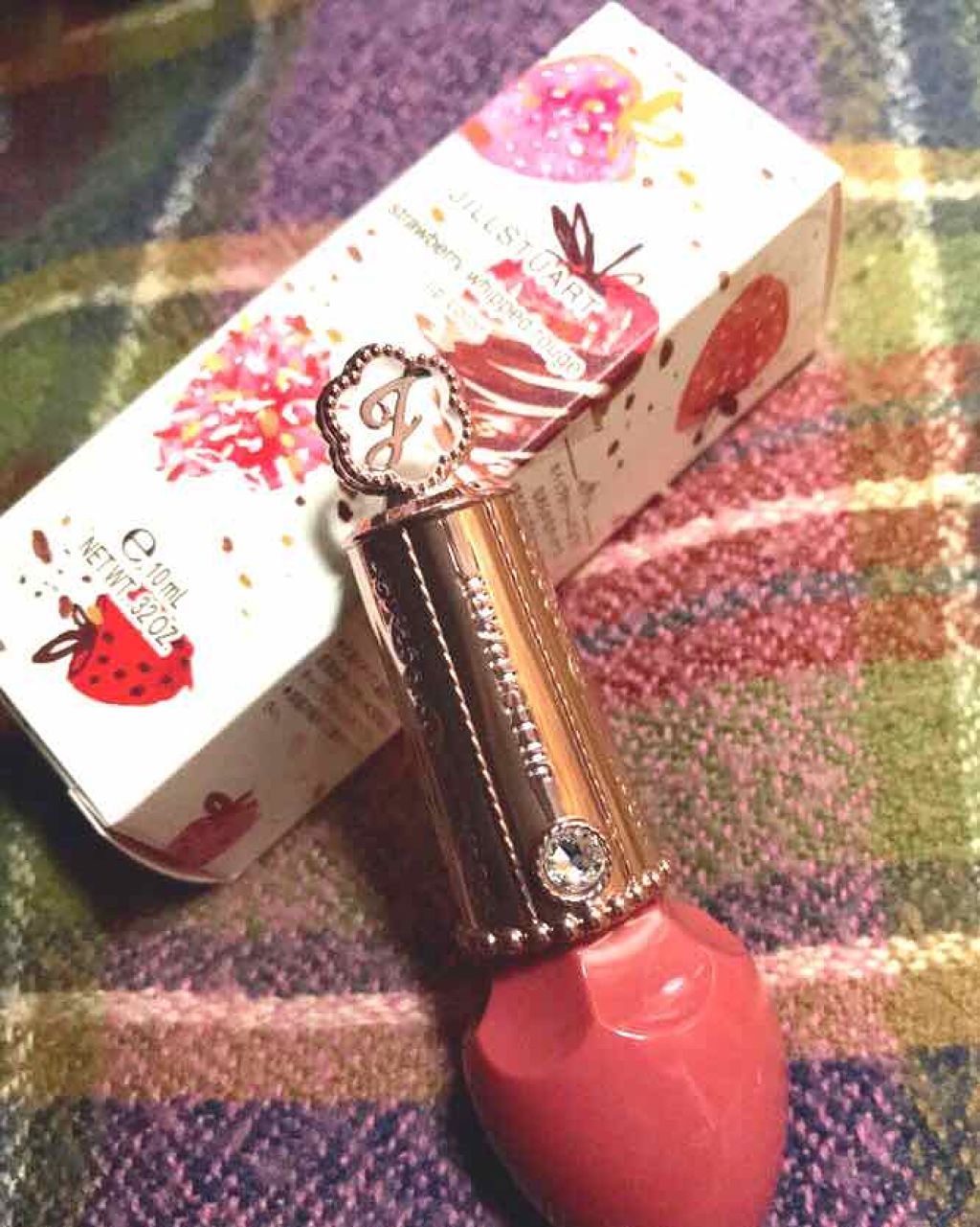ストロベリーホイップ ルージュ/JILL STUART/口紅を使ったクチコミ(1枚目)