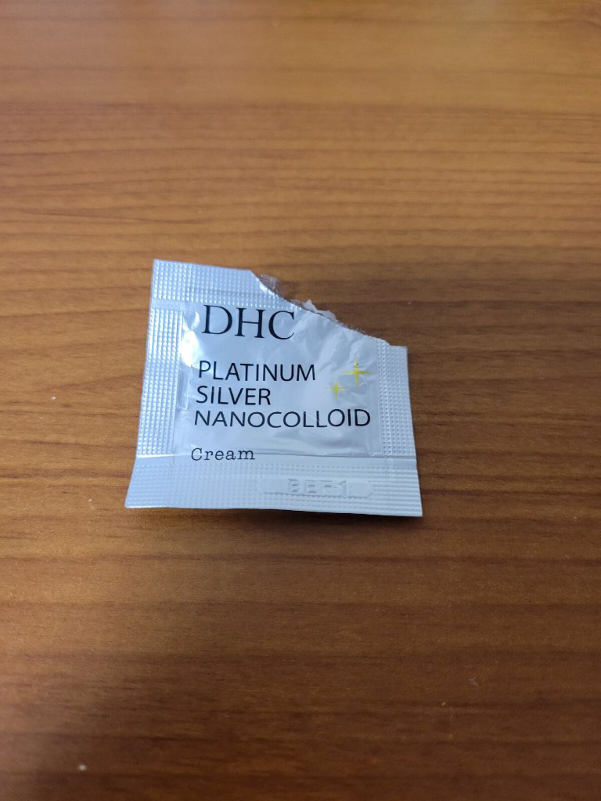 プラチナシルバーナノコロイド クリーム/DHC/フェイスクリームを使ったクチコミ（1枚目）