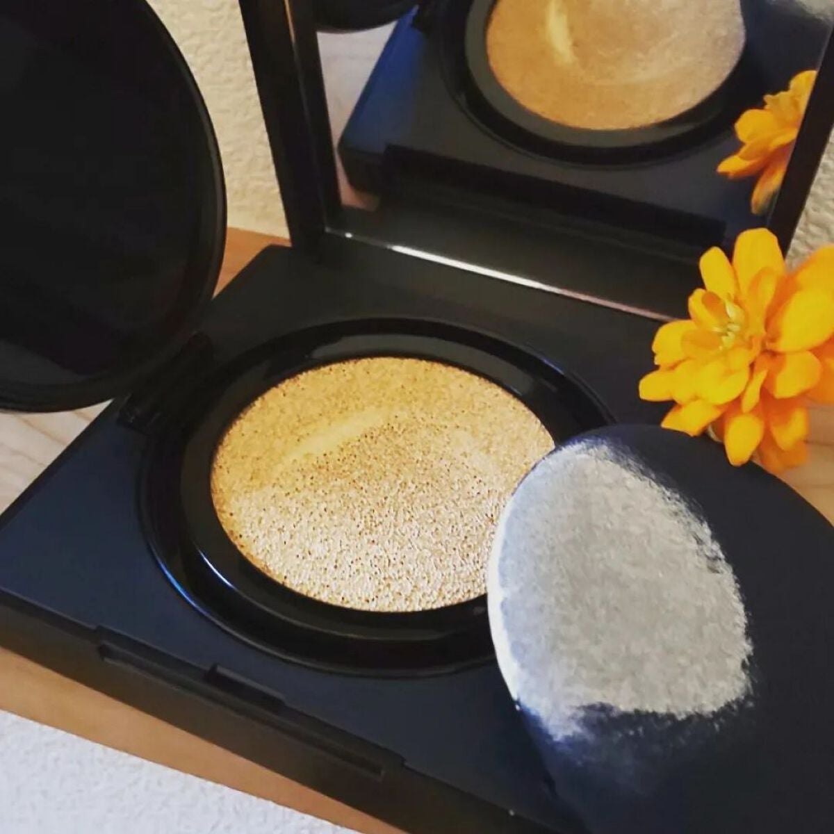 ナチュラルラディアント ロングウェア クッションファンデーション/NARS/クッションファンデーションを使ったクチコミ(2枚目)