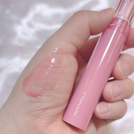 グラスティングカラーグロス/rom&nd/リップグロスを使ったクチコミ(4枚目)