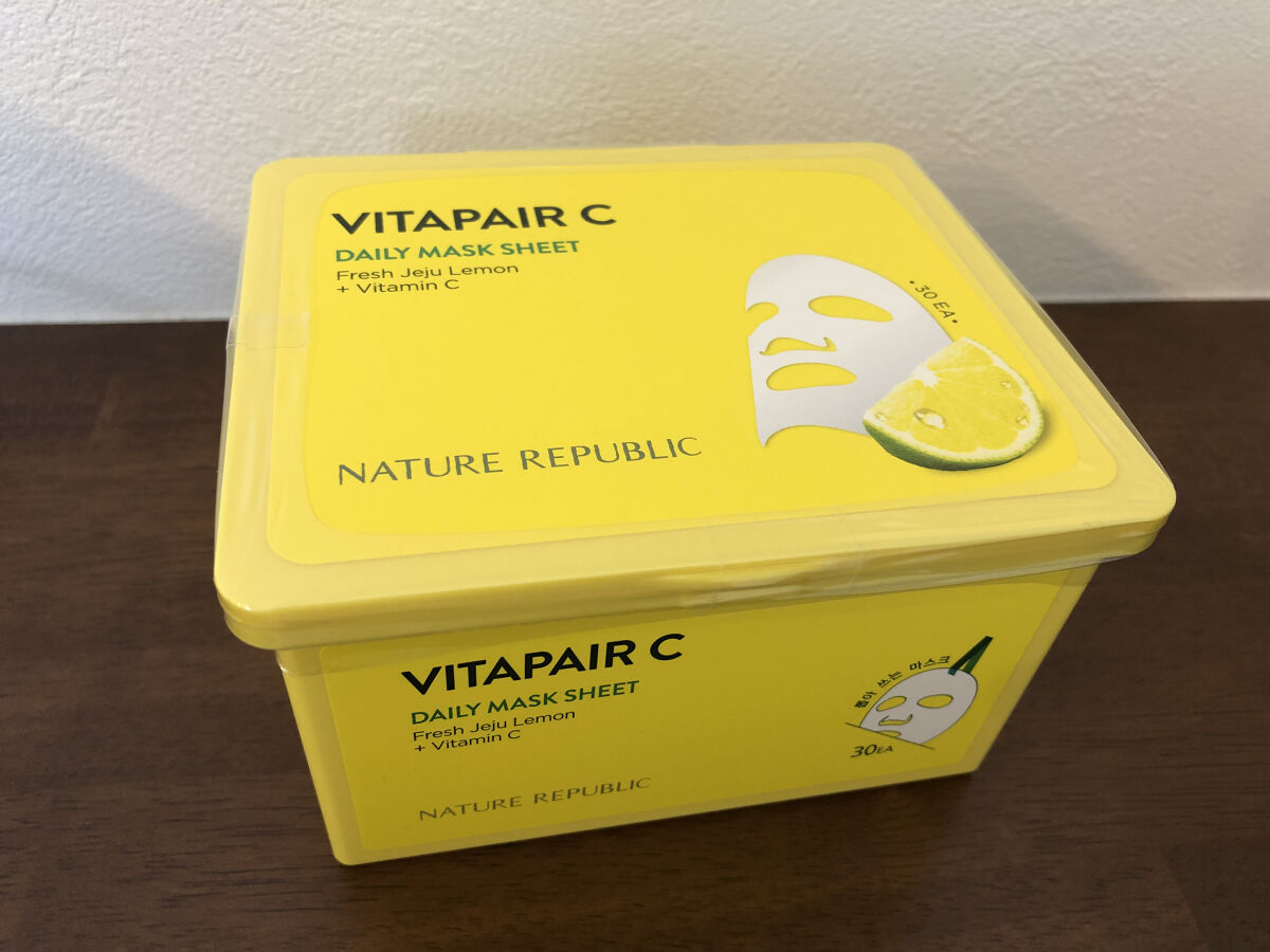 ビタペアCデイリーシートマスク/ネイチャーリパブリック/シートマスク・パックを使ったクチコミ（1枚目）