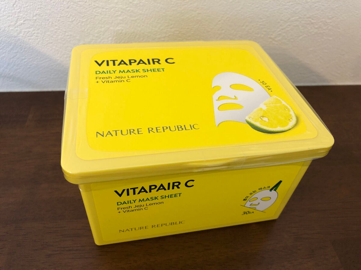 ビタペアCデイリーシートマスク/ネイチャーリパブリック/シートマスク・パックを使ったクチコミ(1枚目)
