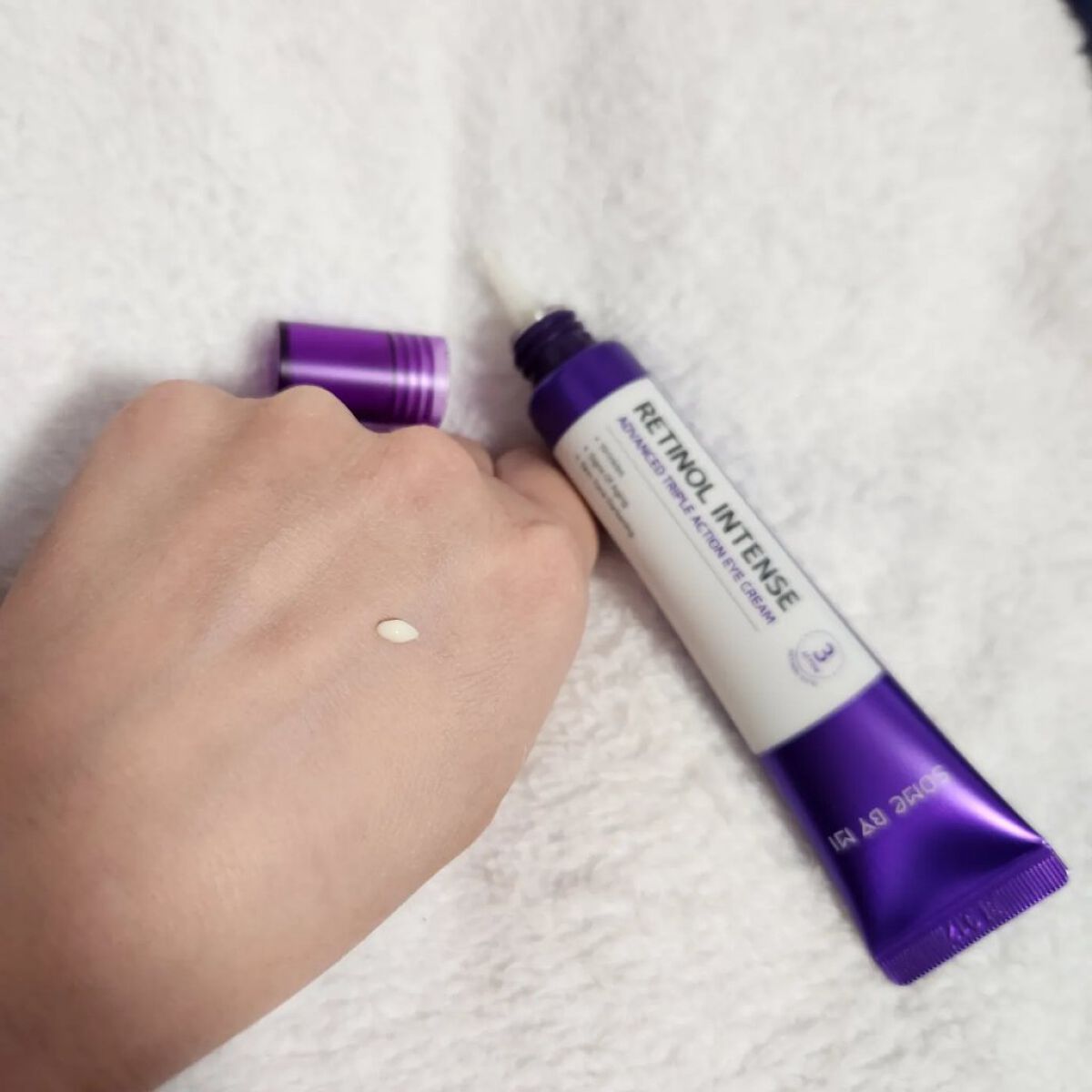 レチノールインテンシブ アドバンスドトリプルアクションアイクリーム/SOME BY MI/アイケア・アイクリームを使ったクチコミ（3枚目）