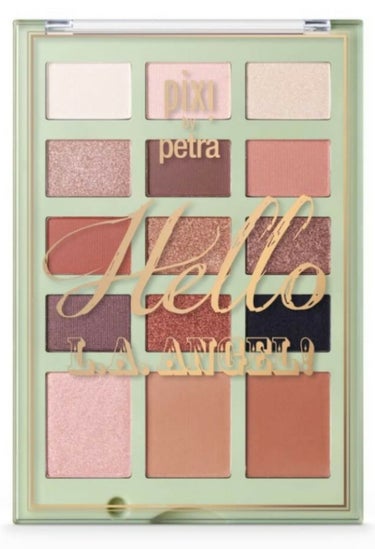 PIXI Hello Beautiful Face Case - Hello L.A. Angel /pixi beauty/パウダーアイシャドウを使ったクチコミ（1枚目）