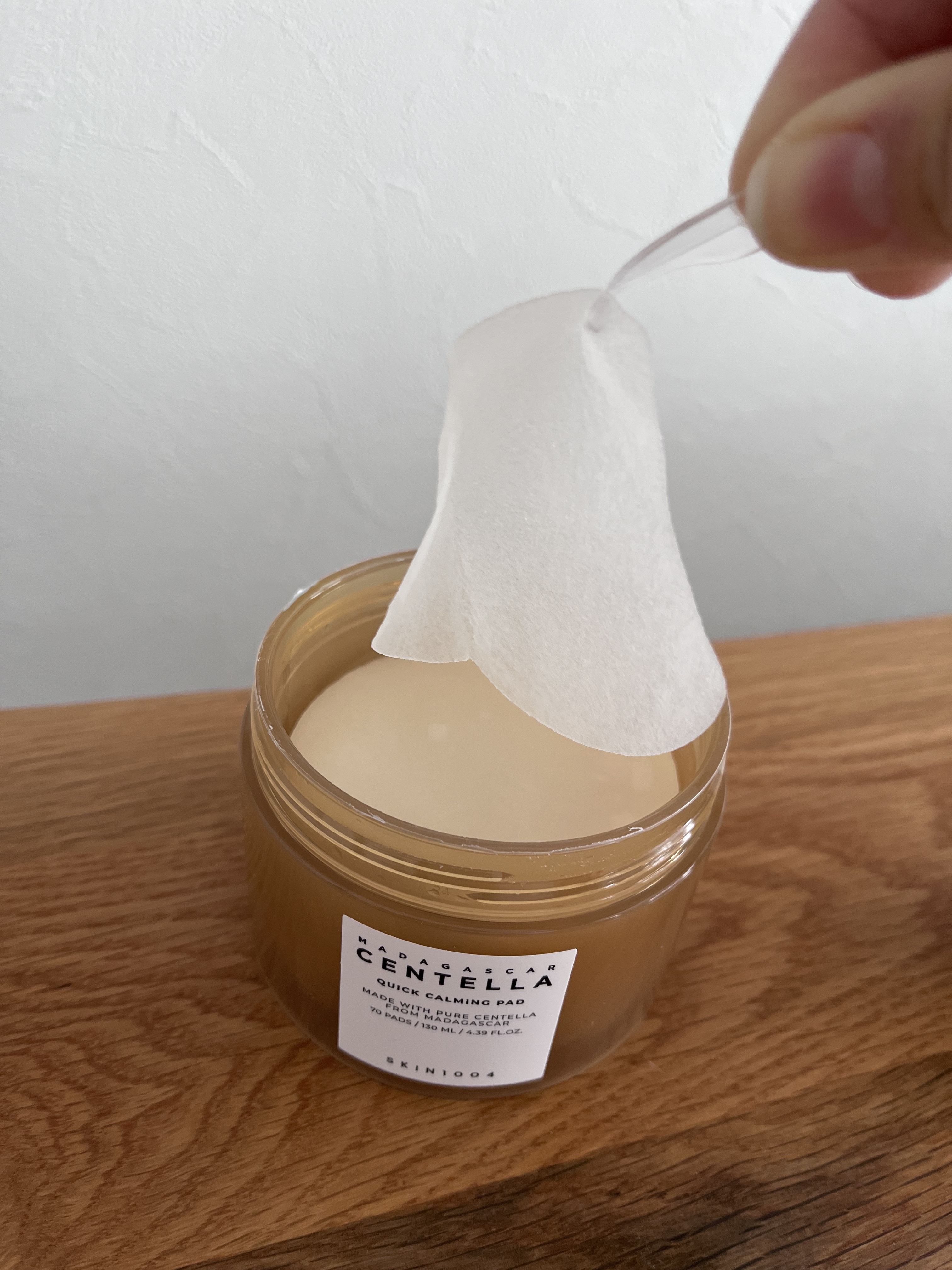 センテラ クイックカーミングパッド/SKIN1004/トナーパッドを使ったクチコミ（2枚目）