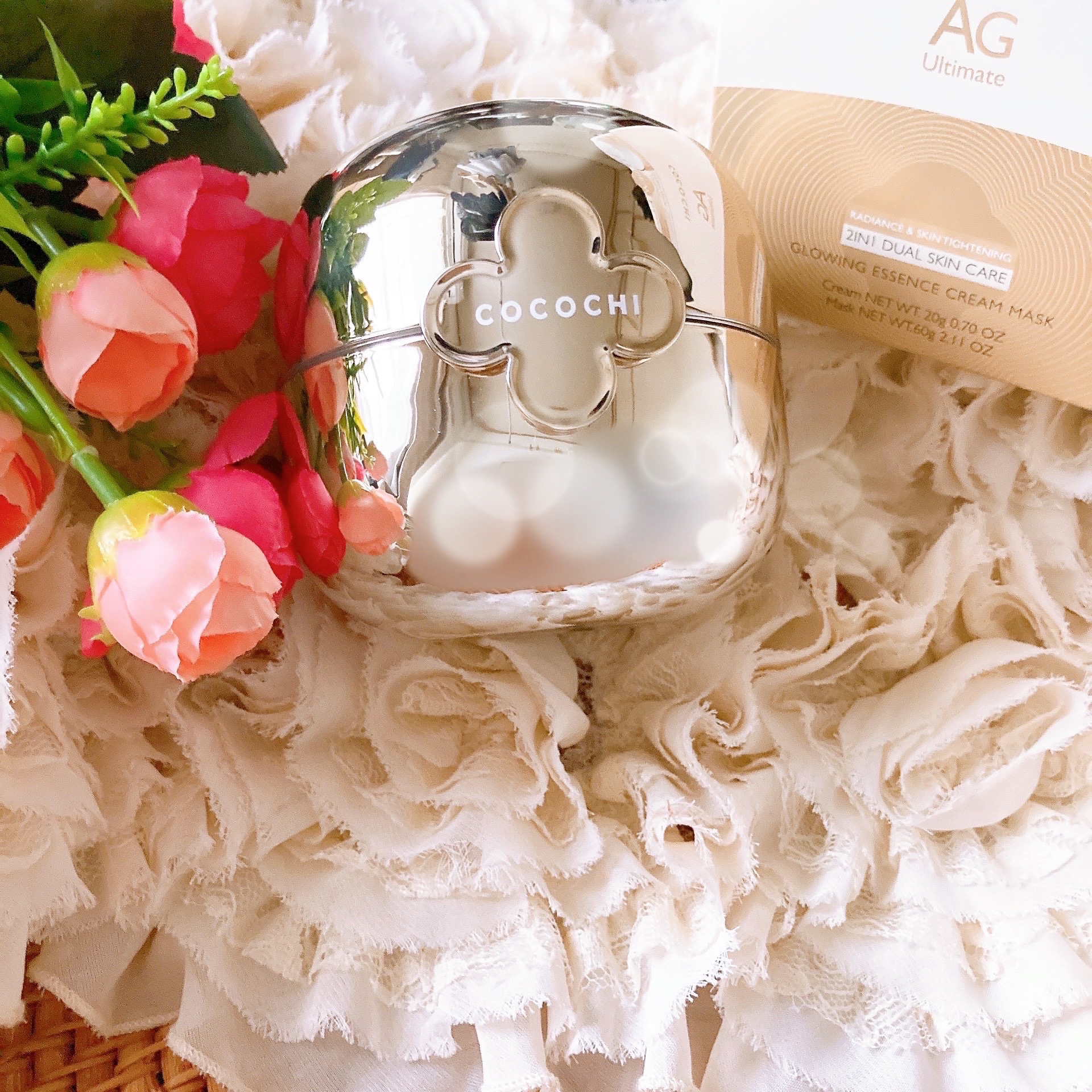 ココチ エージー グローイング エッセンス クリーム マスク/COCOCHI/フェイスクリームを使ったクチコミ（1枚目）