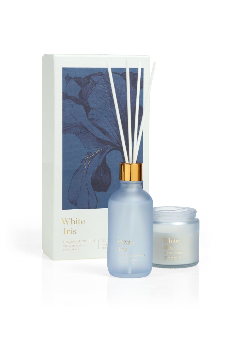 Laline White Iris  ミニディフューザーキット