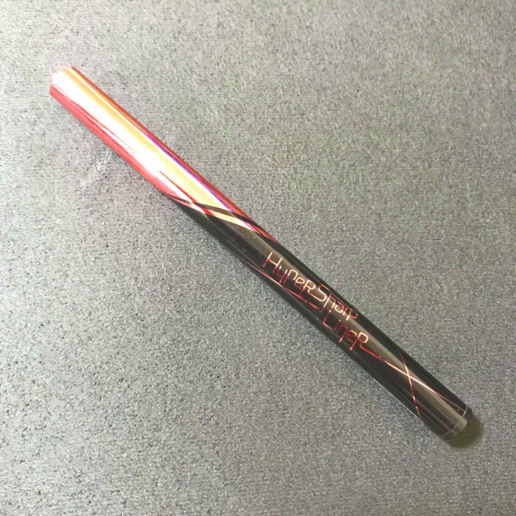 ハイパーシャープ ライナー R BR-3 ピーチブラウン/MAYBELLINE NEW YORK/リキッドアイライナーを使ったクチコミ（1枚目）