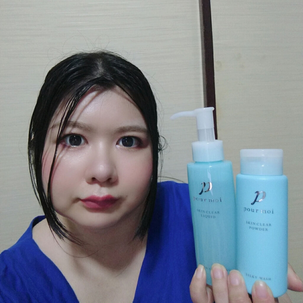 プモア クリアクレンジング/日本盛/クレンジングウォーターを使ったクチコミ（1枚目）