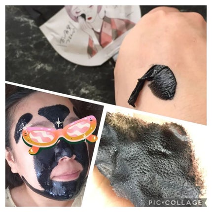 毛穴小町 ブラックピールオフパック/クリアターン/ピーリングを使ったクチコミ(4枚目)