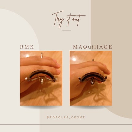 エッジフリー アイラッシュカーラー/マキアージュ/ビューラーを使ったクチコミ(2枚目)