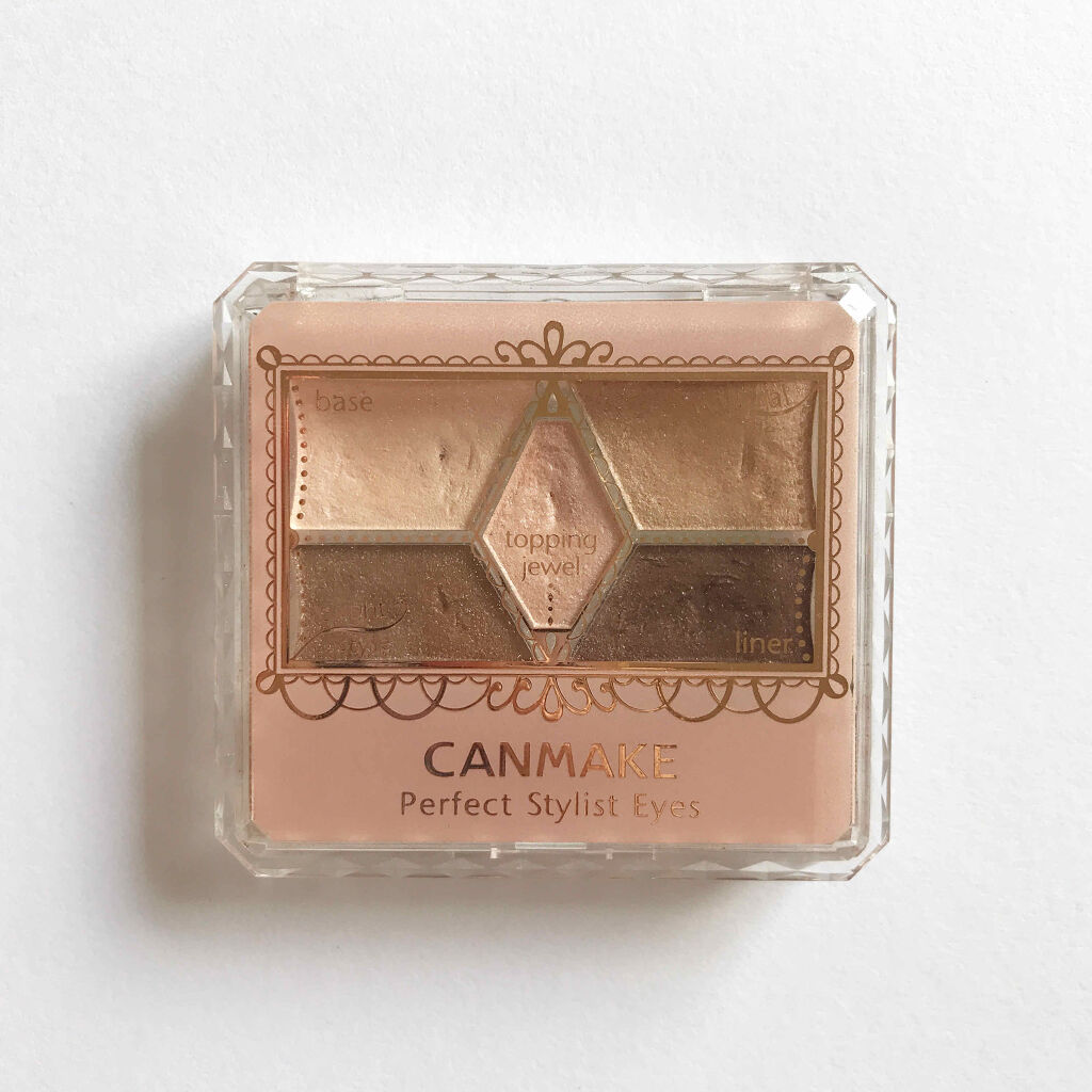 【旧品】パーフェクトスタイリストアイズ No.11 ローズベージュ/キャンメイク/アイシャドウパレットを使ったクチコミ（2枚目）