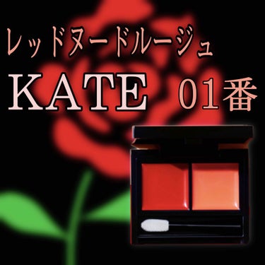 レッドヌードルージュ 01/KATE/口紅を使ったクチコミ（1枚目）