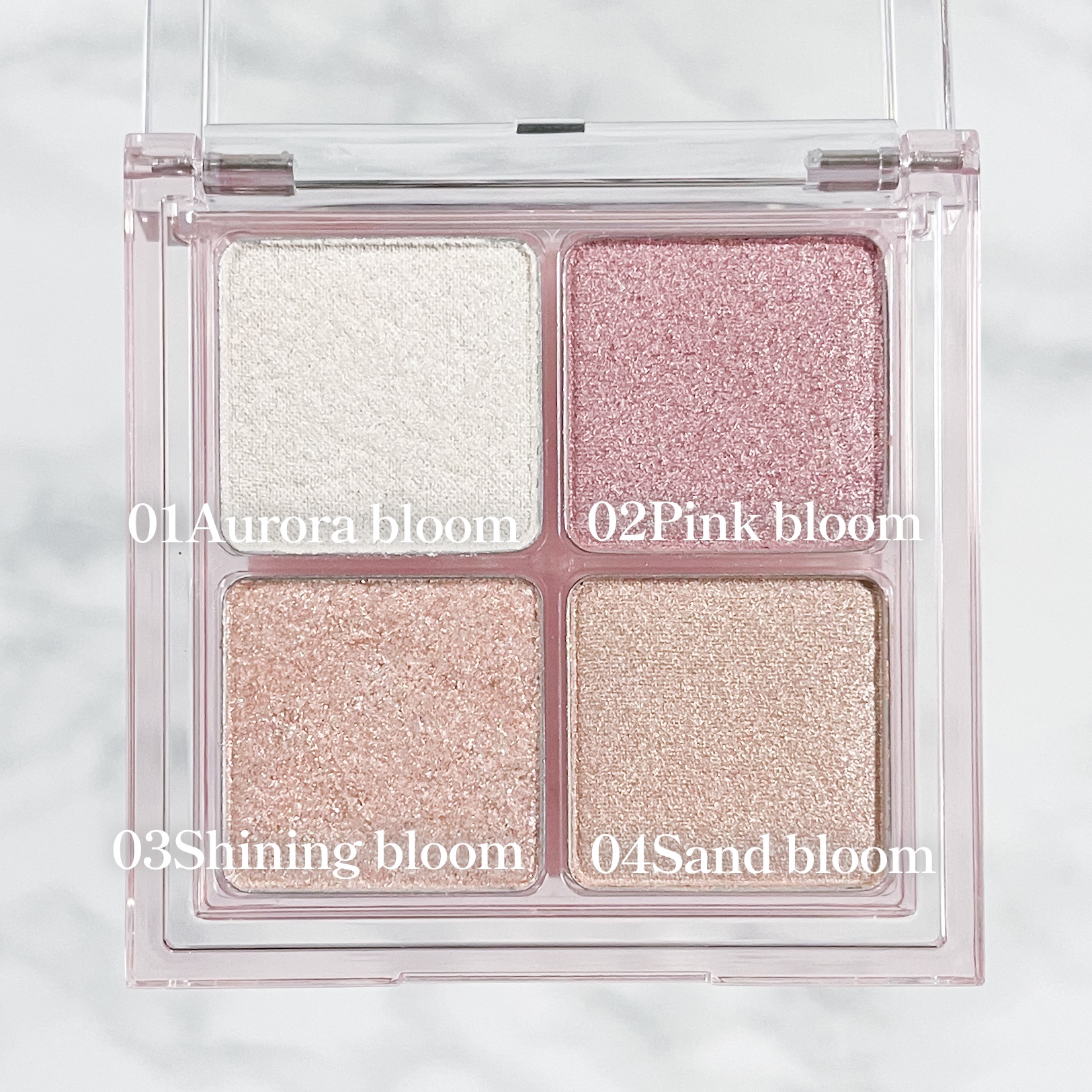 mude. フルブルームグロウパレットのクチコミ「薄くベールをまとうような質感と
持続力を高めたミュード初の涙袋パレットが登場！

mude. .....」（3枚目）