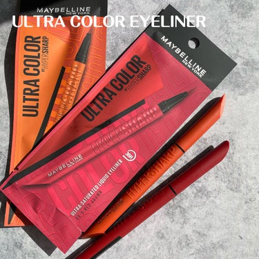 ウルトラカラー アイライナー BR-5 華やかな印象 レッドブラウン/MAYBELLINE NEW YORK/リキッドアイライナーを使ったクチコミ（2枚目）