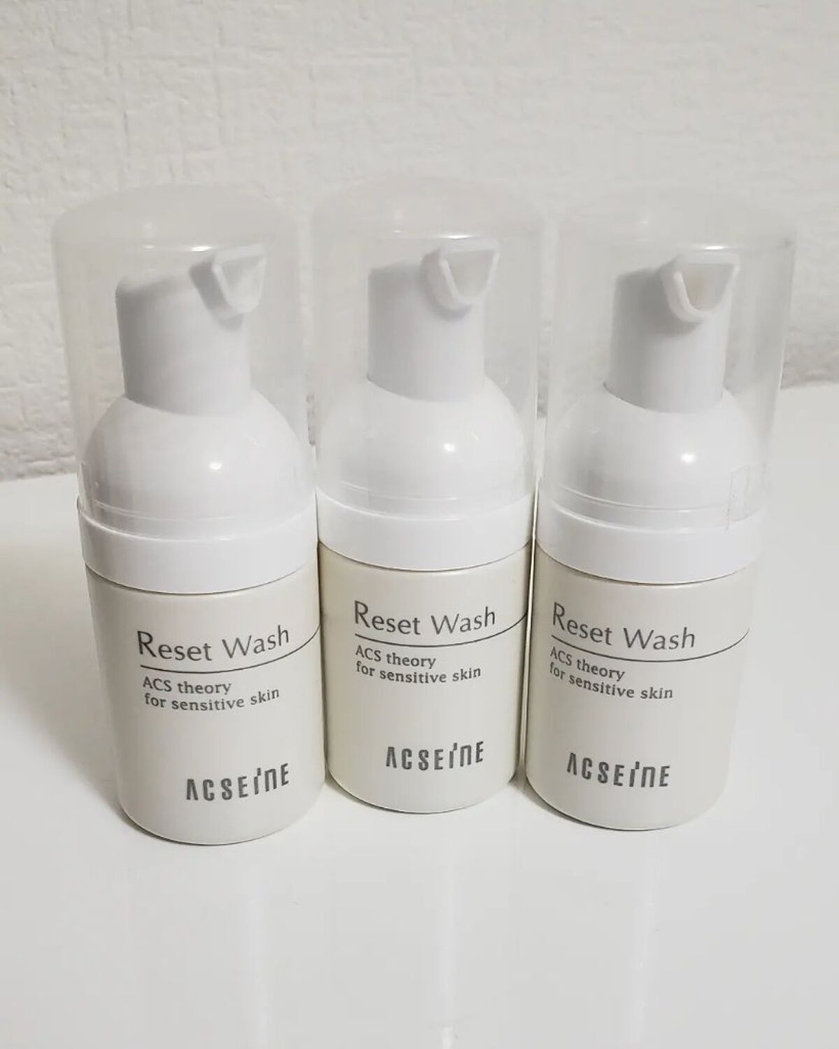 リセット ウォッシュ/ACSEINE/泡洗顔を使ったクチコミ(1枚目)