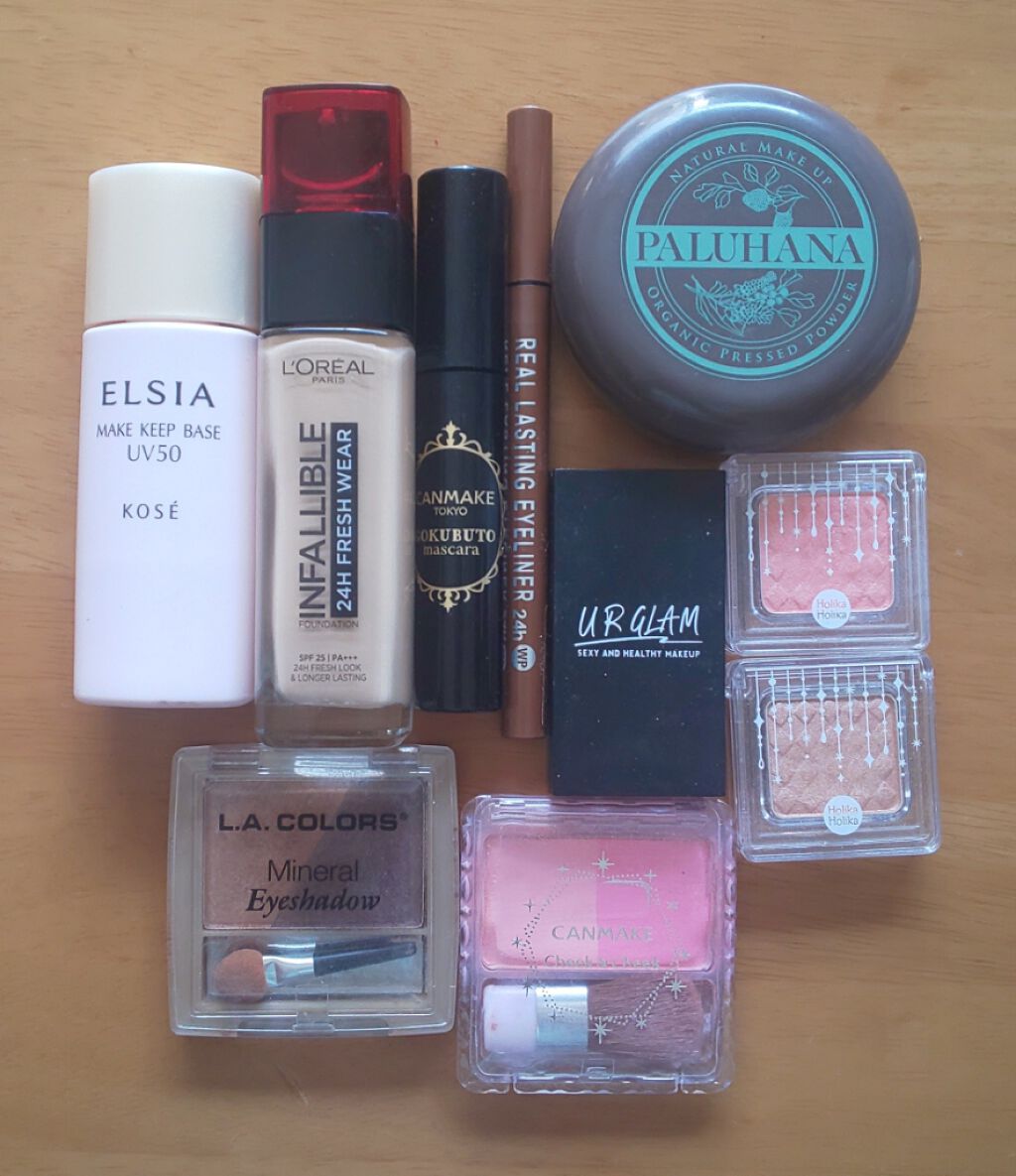 HOLIKA HOLIKA ジュエルライトシマーアイズのクチコミ「＼💖今日のメイク💖／

ということで、今回は
今日のメイク
ピンクベージュカラーの
ナチュラル.....」（2枚目）