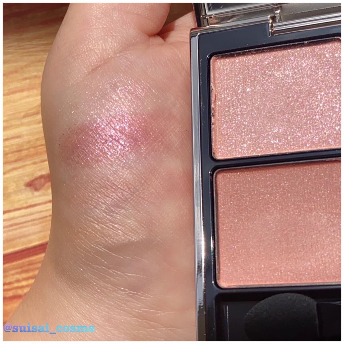 水彩-suisai-@相互になりましょ on LIPS 「※4/25〜meecoで再販してるよ〜LUNASOLアイカラー..」(3枚目)