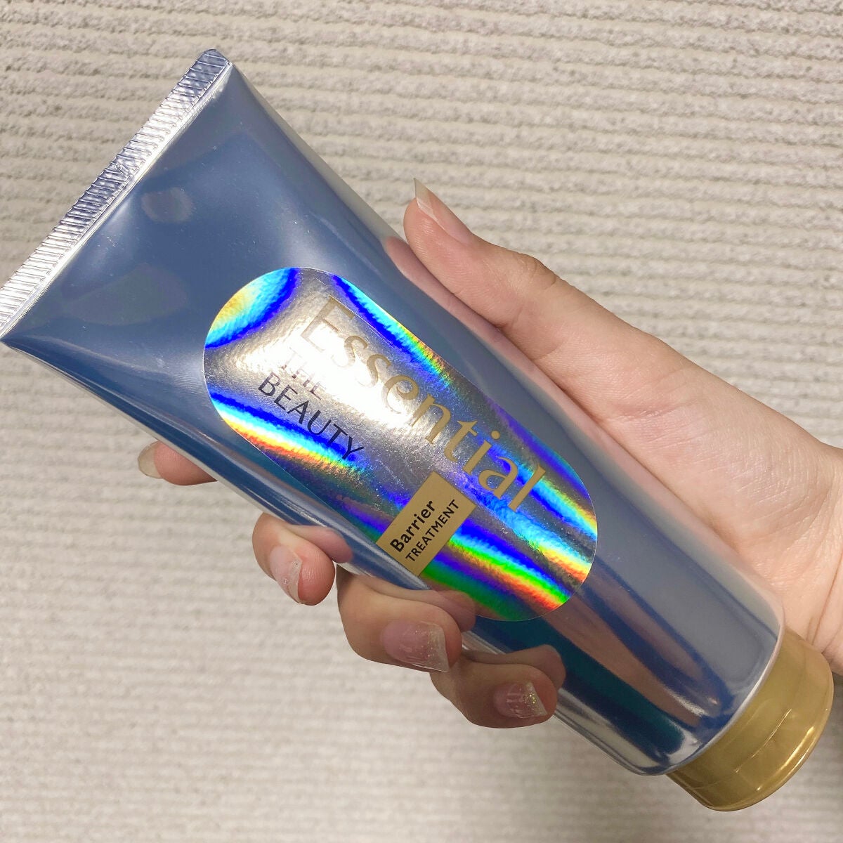 髪のキメ美容バリアトリートメント/エッセンシャル/洗い流すヘアトリートメントを使ったクチコミ(2枚目)