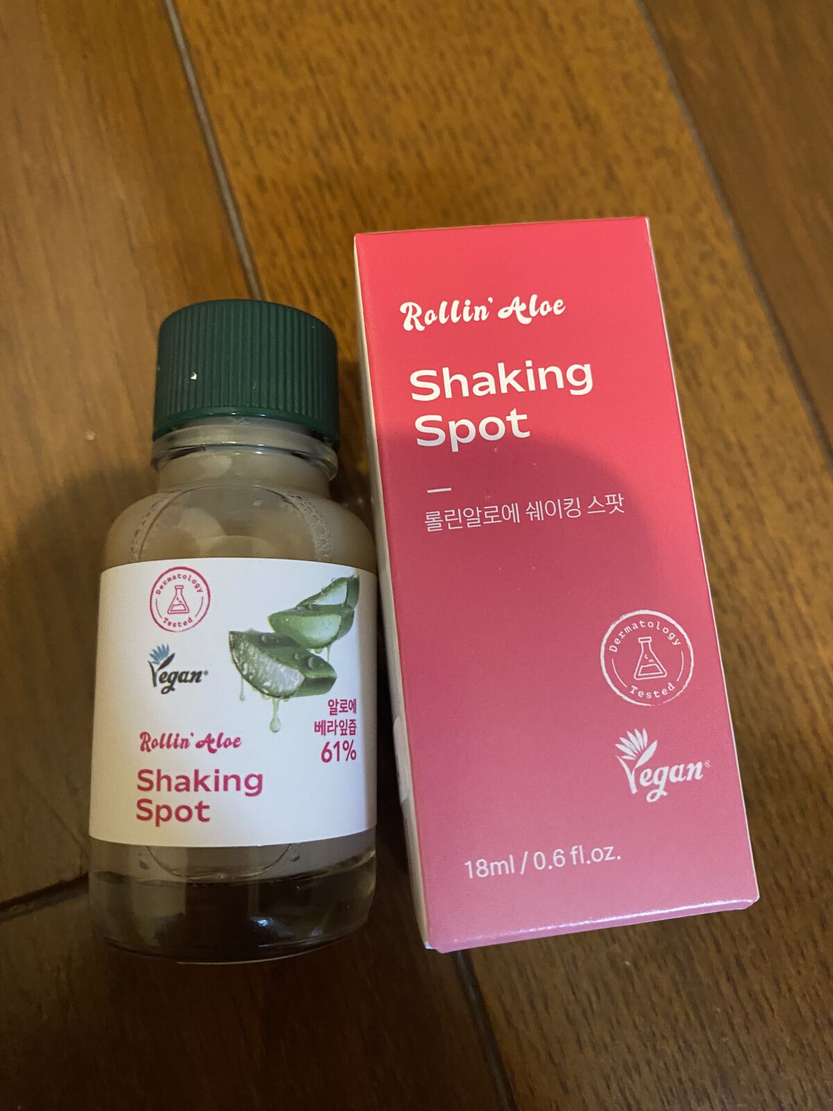 SHAKING SPOT/Rollin' Aloe/美容液を使ったクチコミ（1枚目）