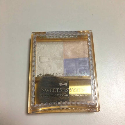 プレミアムショコラハイライター/スウィーツ スウィーツ/パウダーハイライトを使ったクチコミ(1枚目)