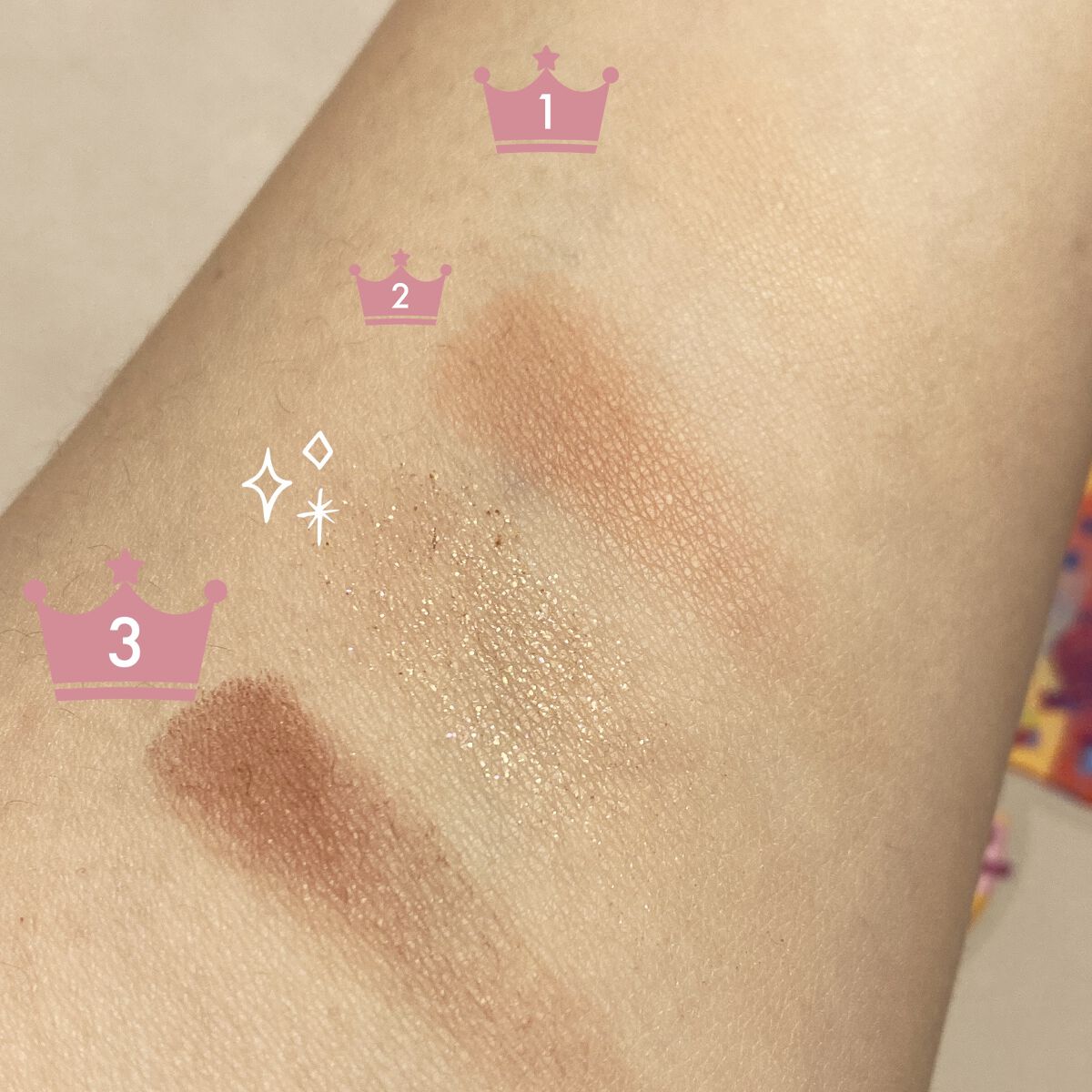 ペリペラ インク ポケット シャドウ パレット 01 MY LITTLE REDBEAN/PERIPERA/アイシャドウパレットを使ったクチコミ（2枚目）