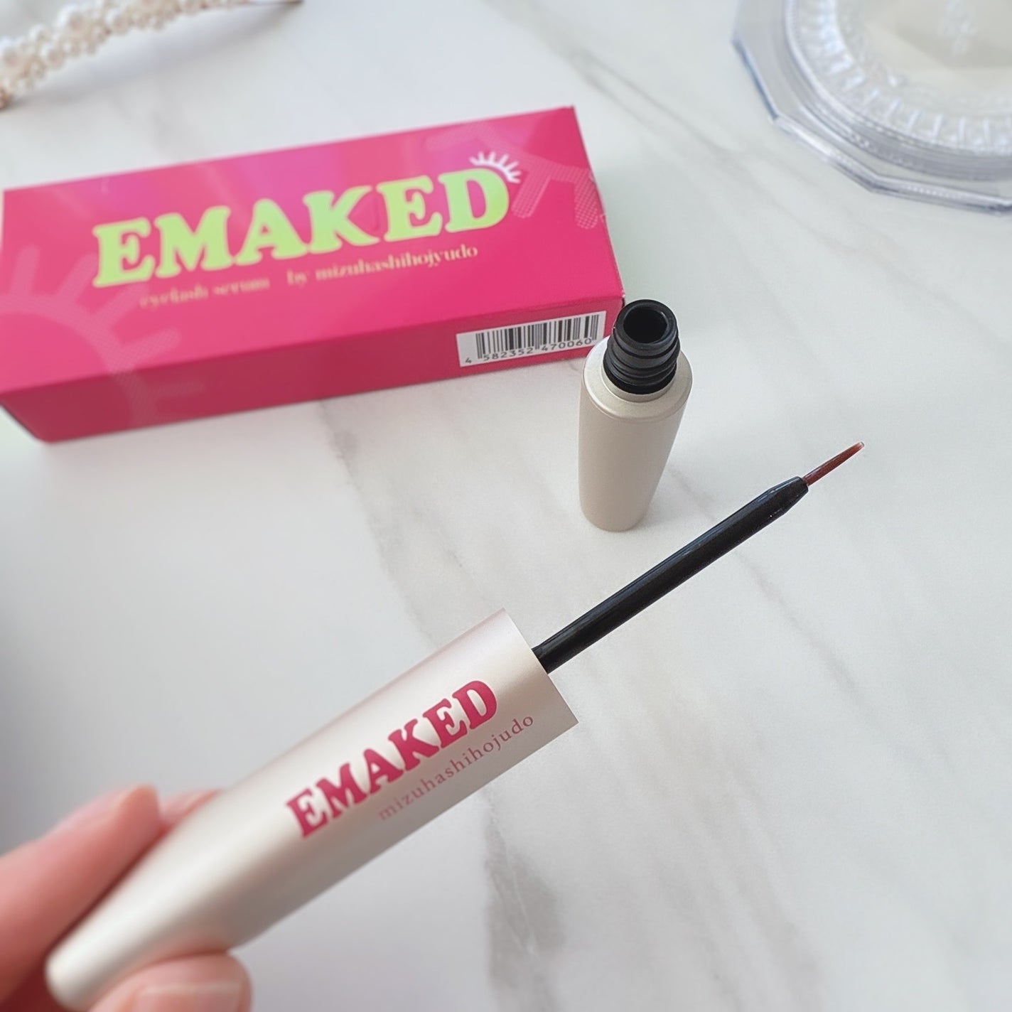 EMAKED(エマーキット)/水橋保寿堂製薬/まつげ美容液を使ったクチコミ(2枚目)