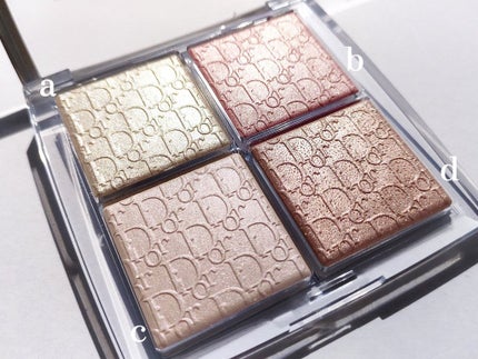 ディオール バックステージ フェイス グロウ パレット/Dior/ハイライトを使ったクチコミ(3枚目)