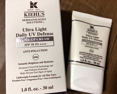 キールズ DS UV ディフェンス トーンアップクリーム/Kiehl's/化粧下地を使ったクチコミ（1枚目）