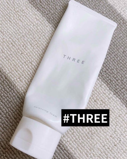 THREE バランシング フォームのクチコミ「♥️🦕使い切りコスメ🦕♥️ #THREE
#THREE の #洗顔フォーム
#バラン.....」(1枚目)