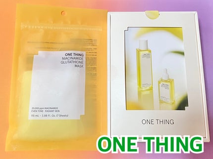 ナイアシンアミドグルタチオントナー/ONE THING/化粧水を使ったクチコミ(1枚目)