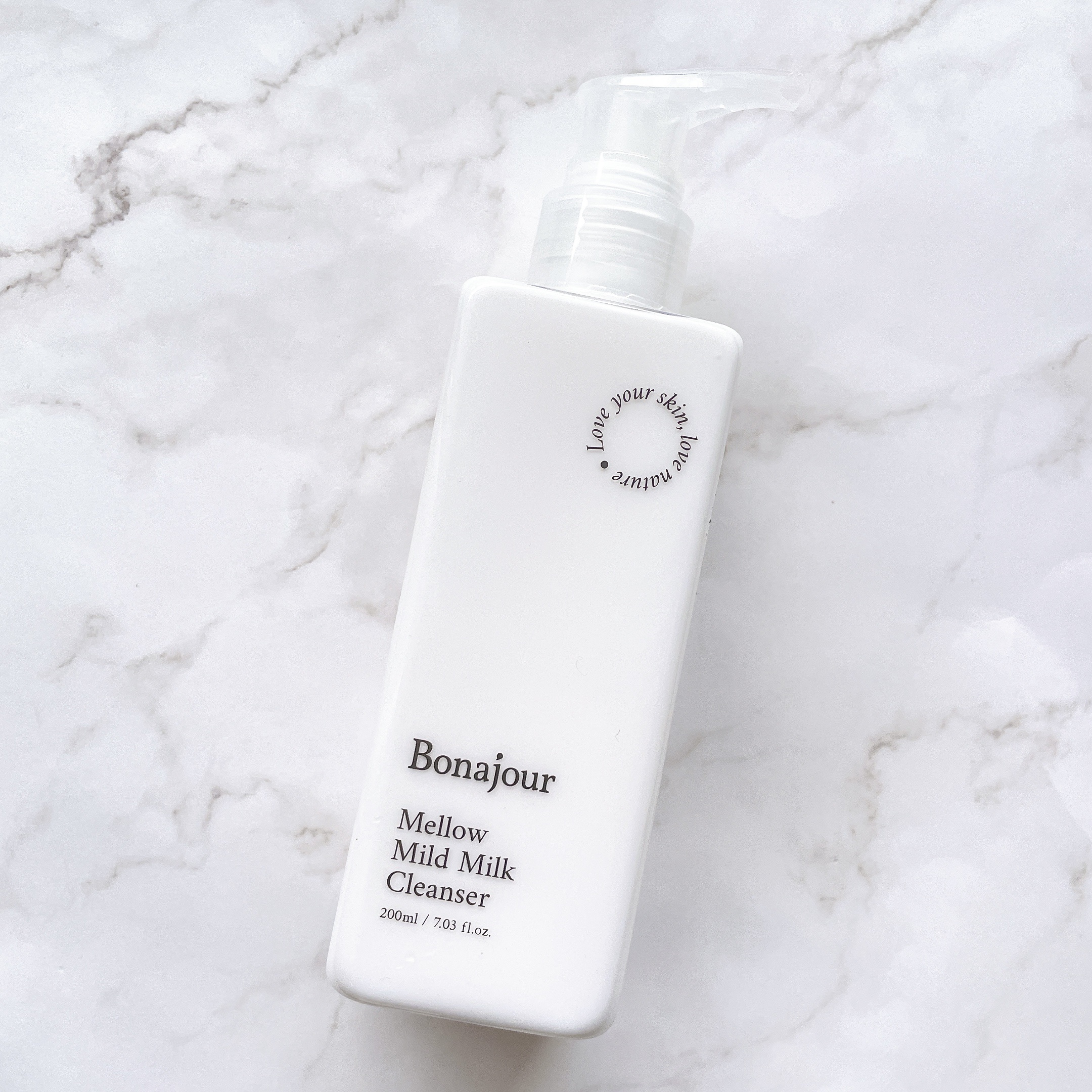 メロウマイルドミルククレンザー/Bonajour/ミルククレンジングを使ったクチコミ（3枚目）