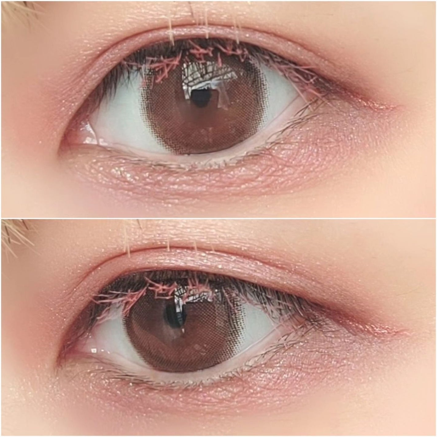 ウォータリーラメライナー/Ririmew/リキッドアイライナーを使ったクチコミ(4枚目)