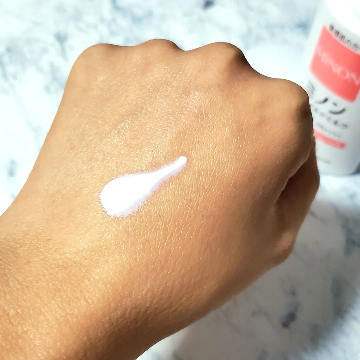 ミノンUVマイルドミルク/ミノン/日焼け止めミルクを使ったクチコミ（3枚目）