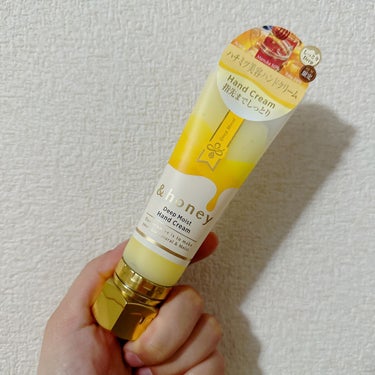 &honey &honey ディープモイスト ハンドクリームのクチコミ「しっとり🍯
────────────
&honey ディープモイスト ハンドクリーム
────.....」（1枚目）