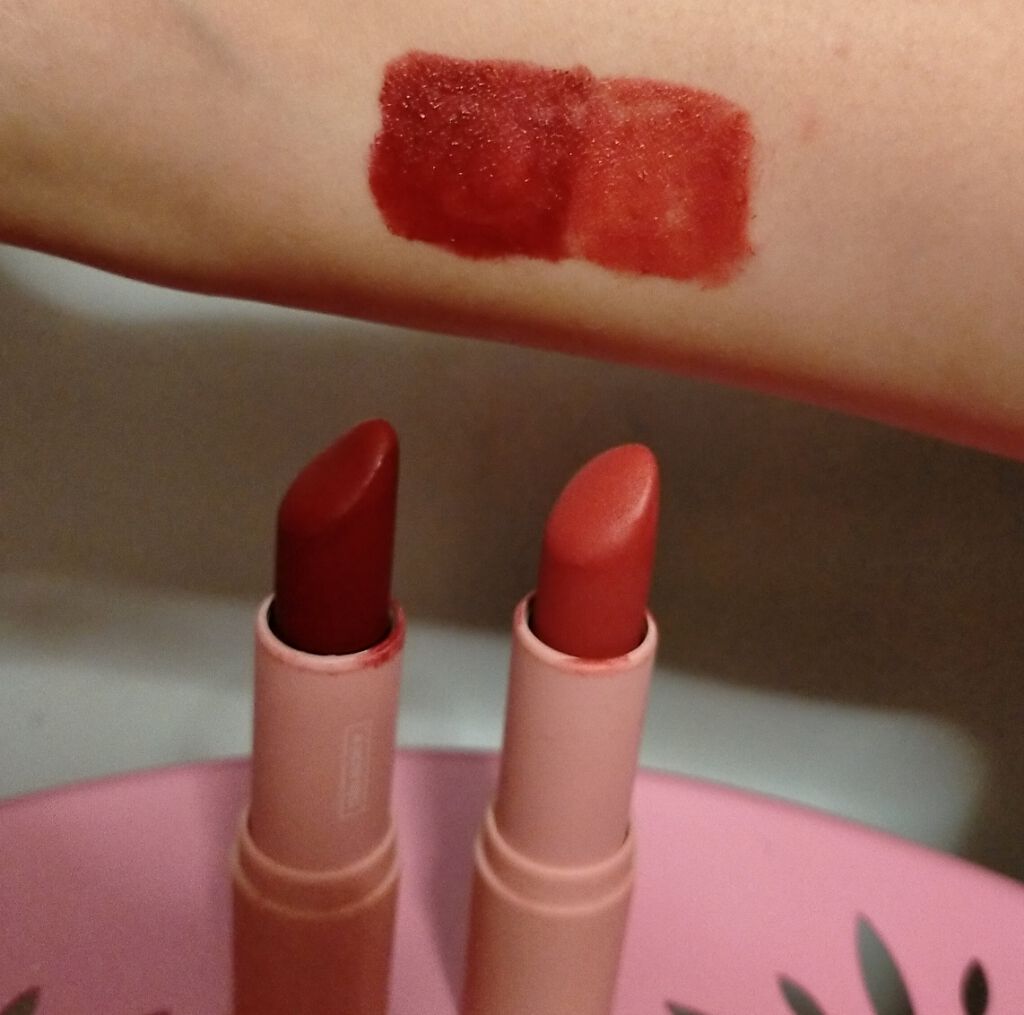 ムードシネママットエンディング/lilybyred/口紅を使ったクチコミ（3枚目）