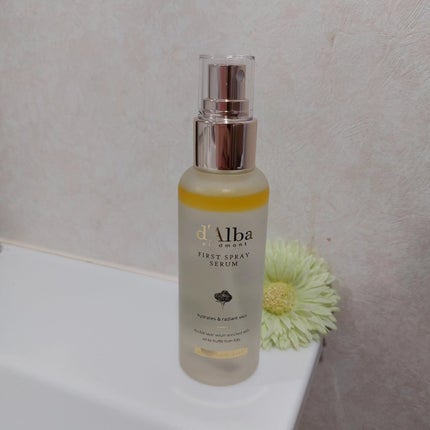 ダルバ ホワイトトリュフファーストスプレーセラム/ダルバ/ミスト状化粧水を使ったクチコミ(1枚目)