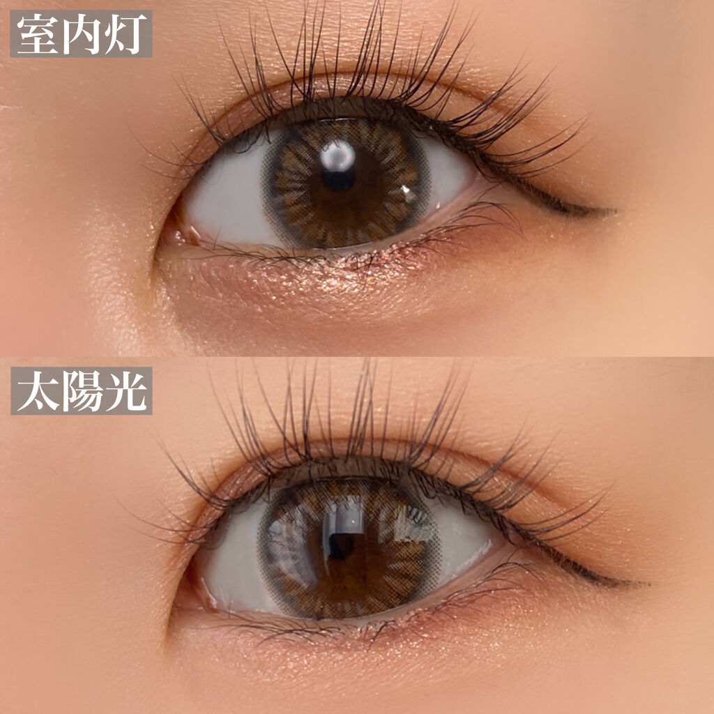 UNY COZY/Lenstown/カラーコンタクトレンズを使ったクチコミ（2枚目）