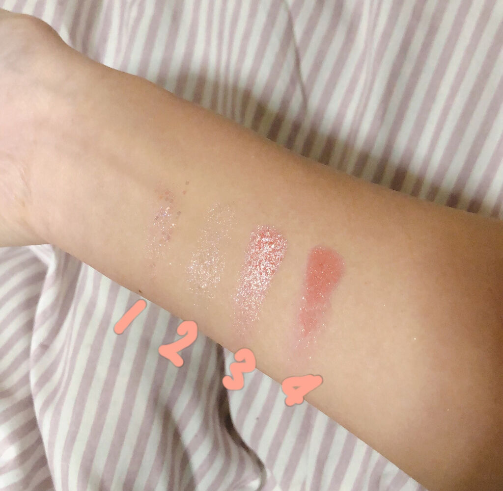 TWINKLE POP Pearl Flex Glitter Eye Palette/CLIO/アイシャドウパレットを使ったクチコミ（3枚目）