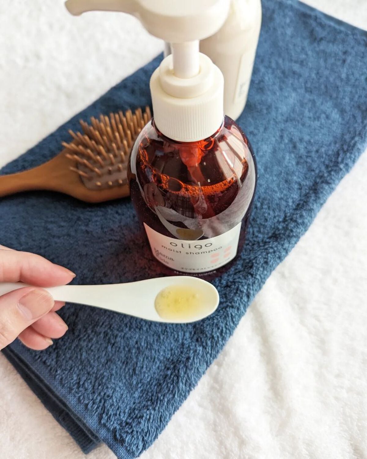 ママ&キッズ オリゴモイストシャンプーHS/オリゴトリートメントミルクHS/ナチュラルサイエンス/市販シャンプーを使ったクチコミ(2枚目)