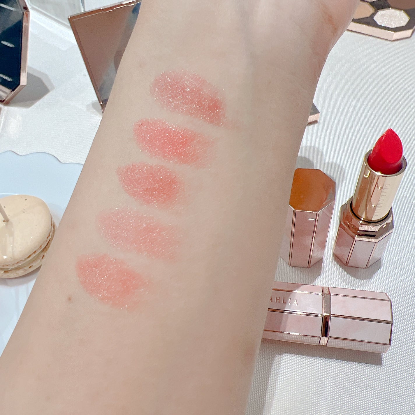 ドリームベルベットアイシャドウパレット/DEAR DAHLIA/アイシャドウパレットを使ったクチコミ(3枚目)