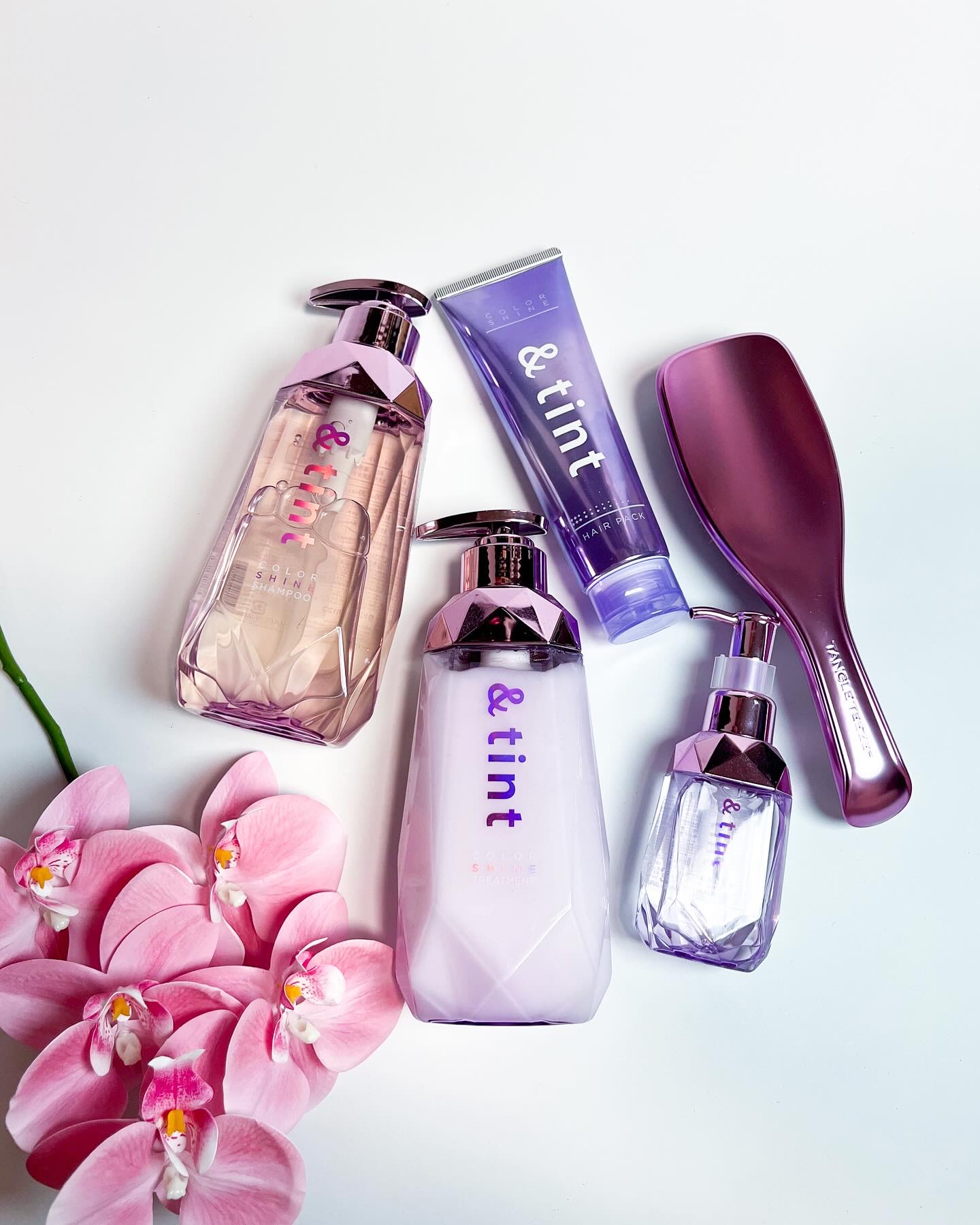 アンドティント カラーシャイン シャンプー/ヘアトリートメント/&tint/市販シャンプーを使ったクチコミ（1枚目）