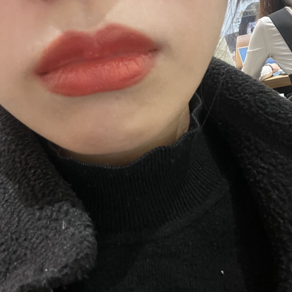 シャインオン 934 ライプデライト/ロレアル パリ/口紅を使ったクチコミ（3枚目）