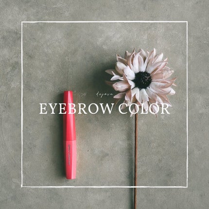 フィルム眉カラー/デジャヴュ/眉マスカラを使ったクチコミ(1枚目)