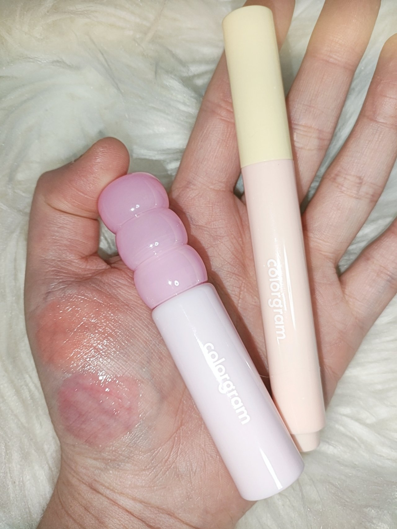 フルーティタンフルグラススティック/Colorgram/口紅を使ったクチコミ（3枚目）